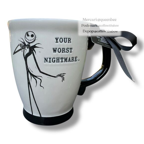 Your Worst Nightmare Jack Skellington The Nightmare Before Christmas Mug - Picture 1 of 8